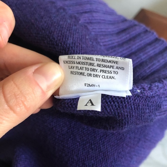 Eileen Fisher Merino Wool Ribbed Sleeve Zip Up EUC - Picture 8 of 9